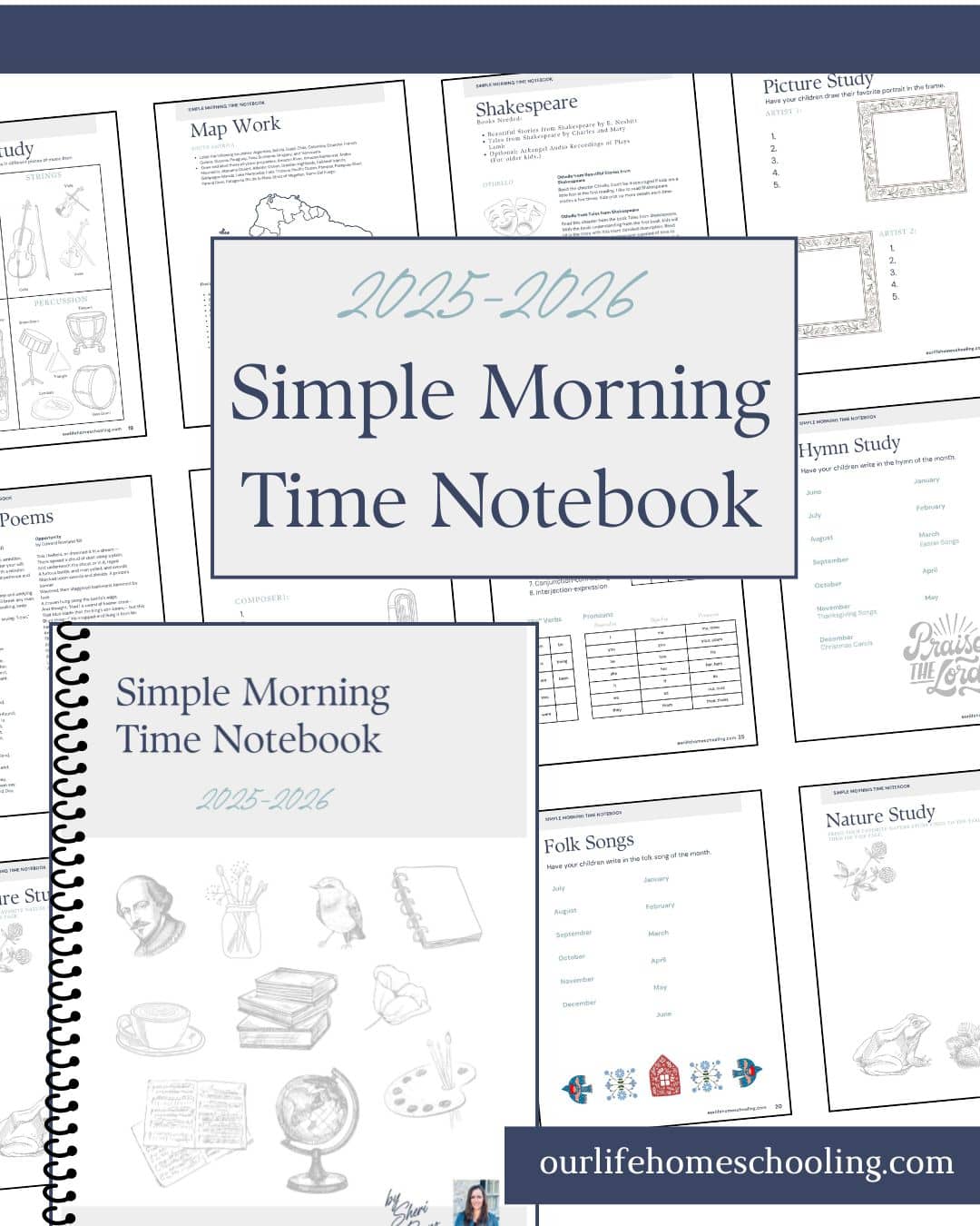 2025-2026 Simple Morning Time Notebook