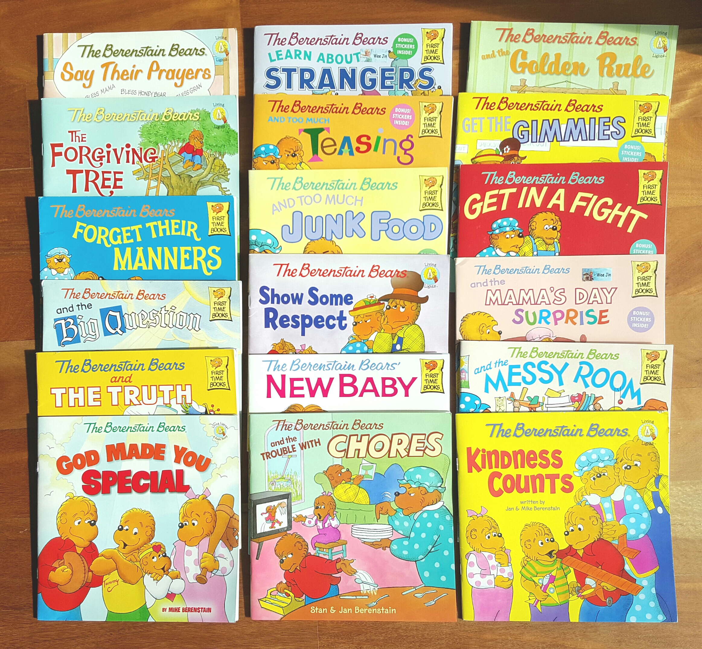 The Berenstain Bears Books by Janice and Stanley Berenstain: A Childre –  TheBookBundler