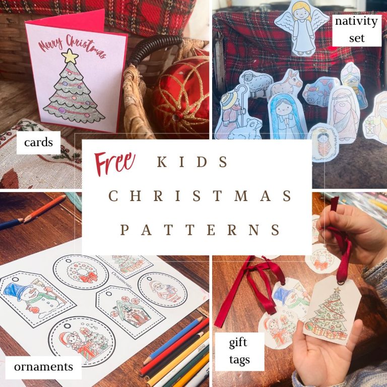 Free Printable Christmas Coloring Patterns for Kids