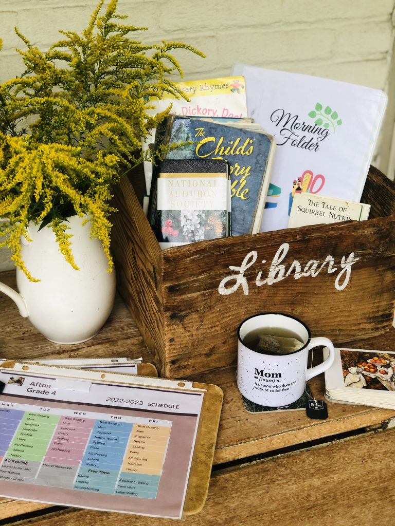 Our Homeschool Routine: Day in the Life Mom of 9
