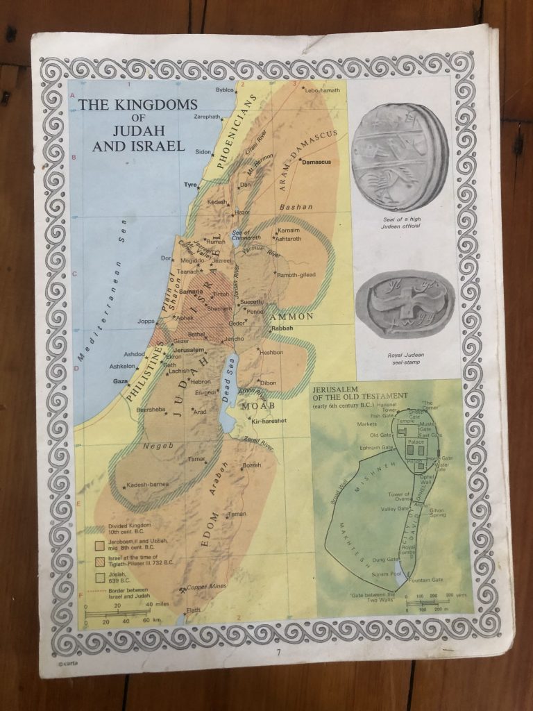 map from Bible