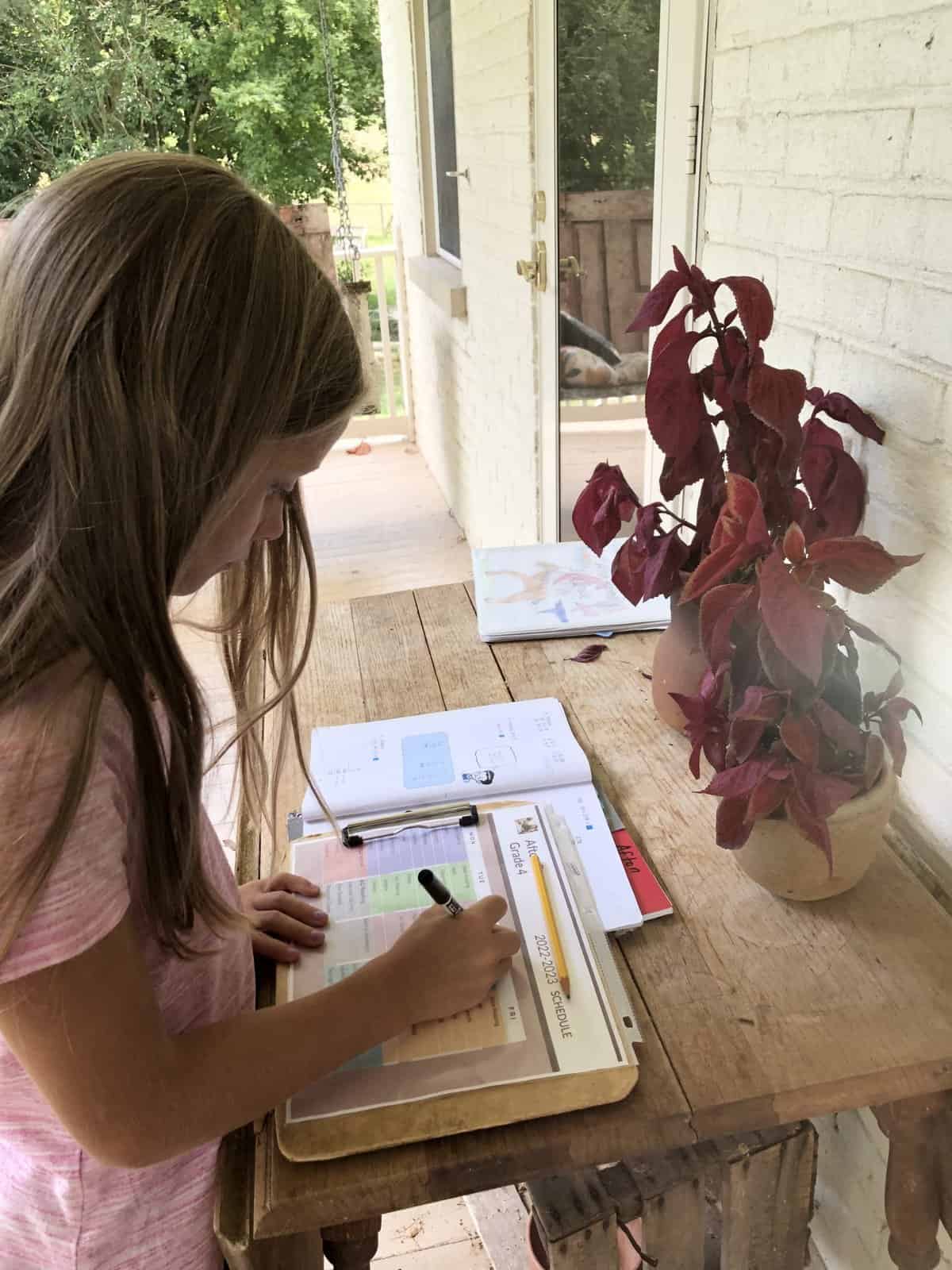 How to Make a Workable Homeschool Checklist