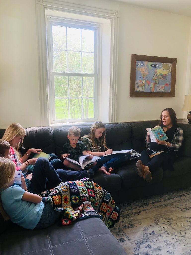 Ambleside Online Homeschool Curriculum For A Large Family