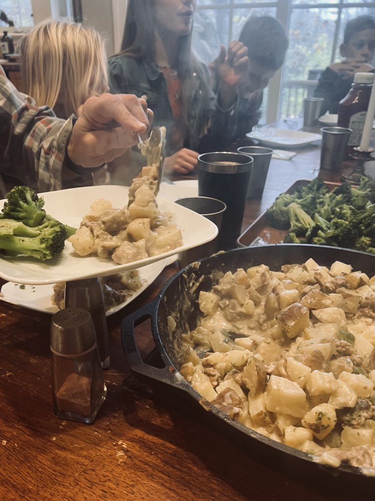 large family meal planning