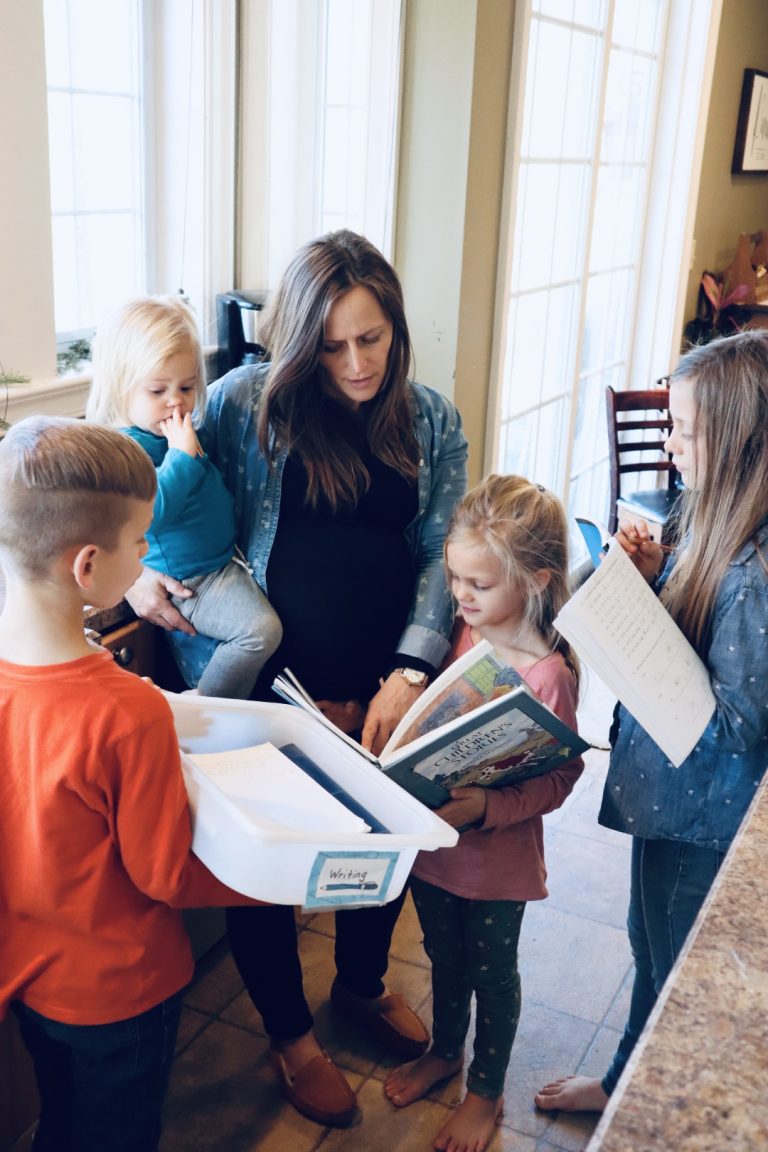 Homeschooling When All Your Kids Need You At The Same Time