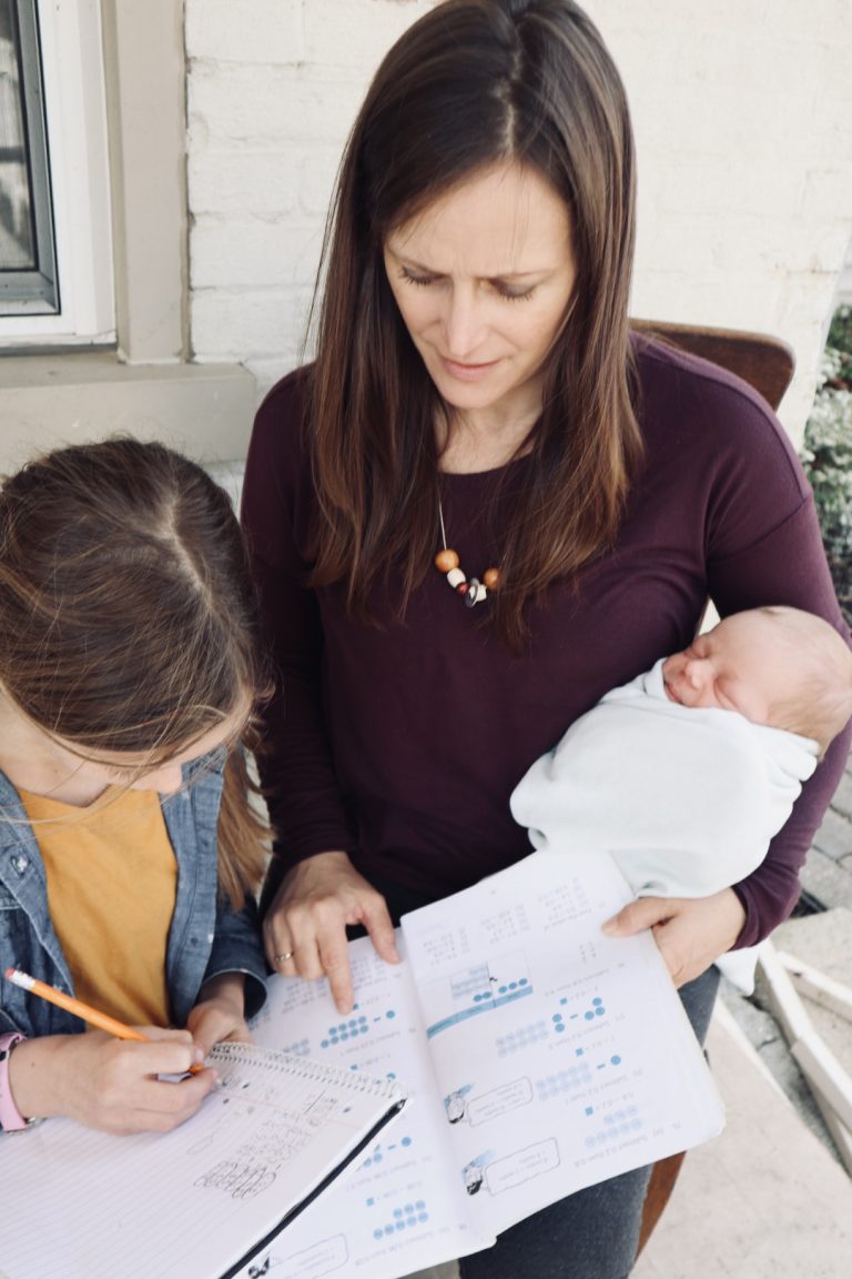 How to Homeschool With An Infant