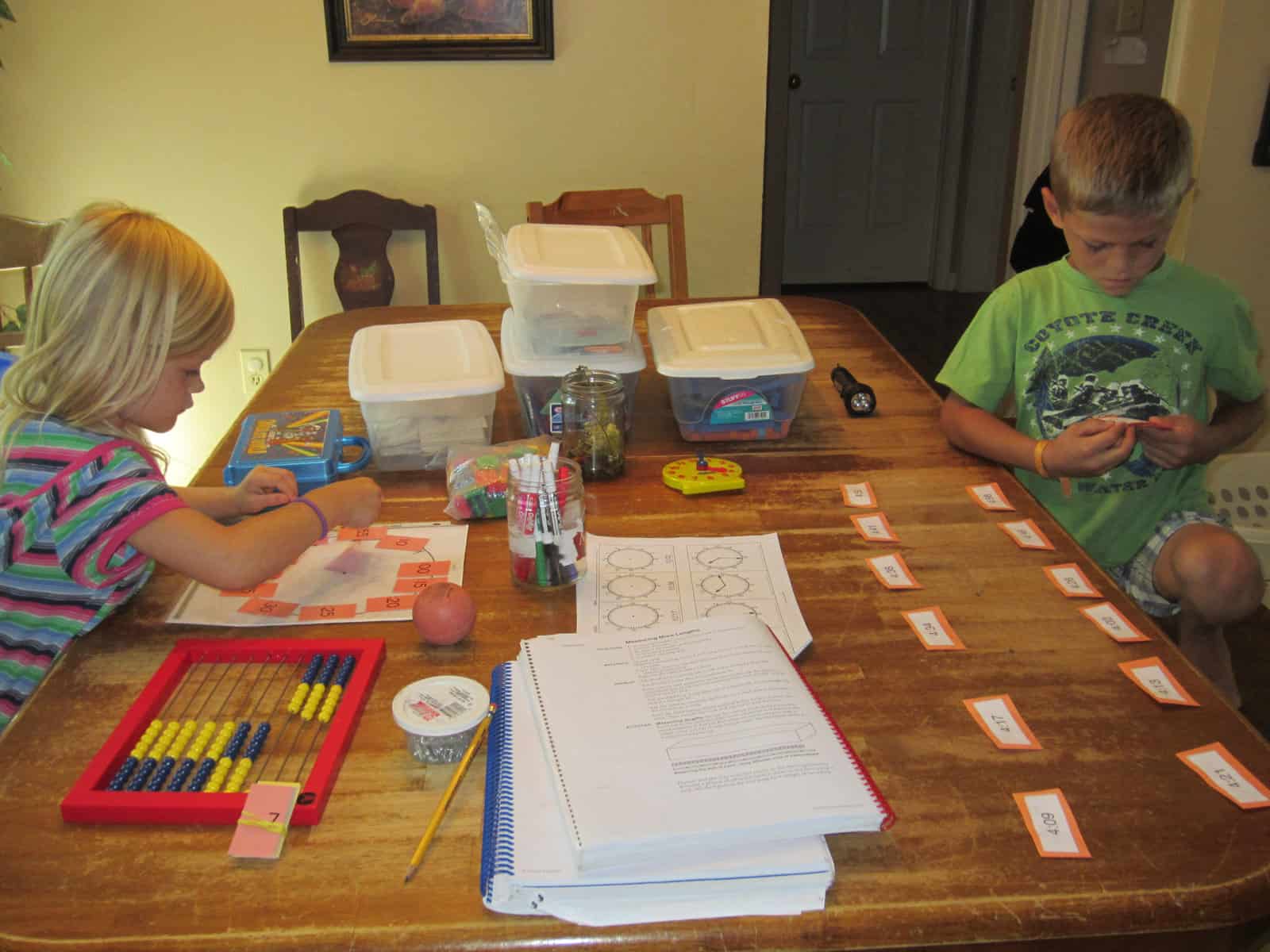 kids playing math games