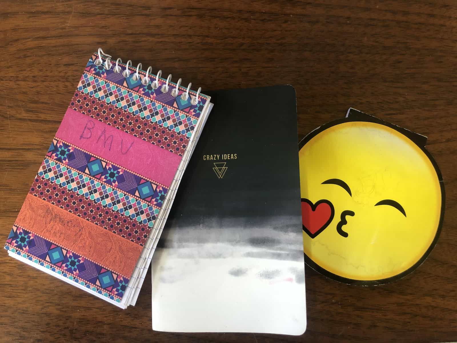 3 notebooks