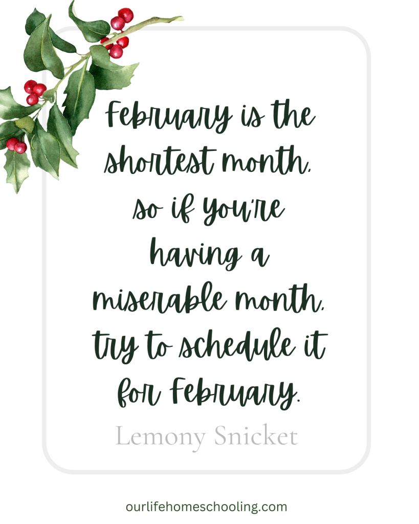 Poems, Quotes, and Sayings about the Month of February