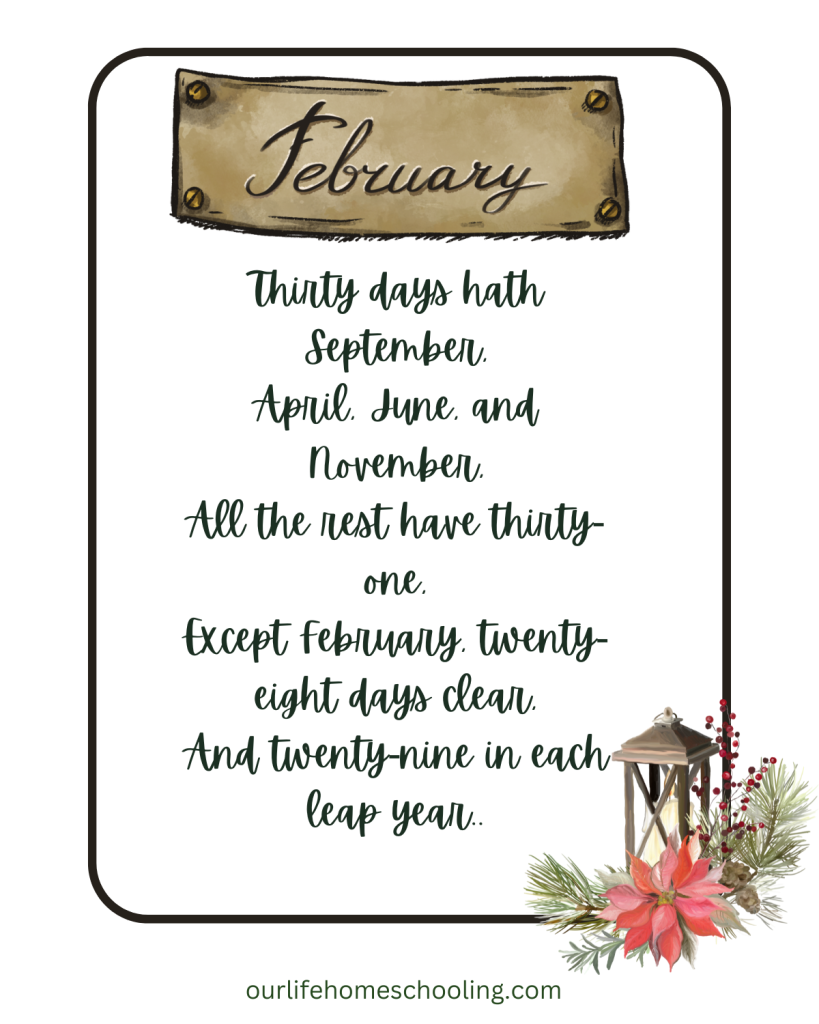 Poems, Quotes, and Sayings about the Month of February