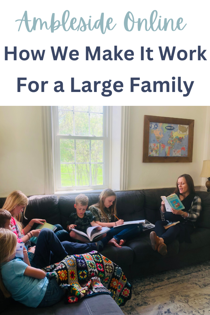 Ambleside Online Homeschool Curriculum For a Large Family