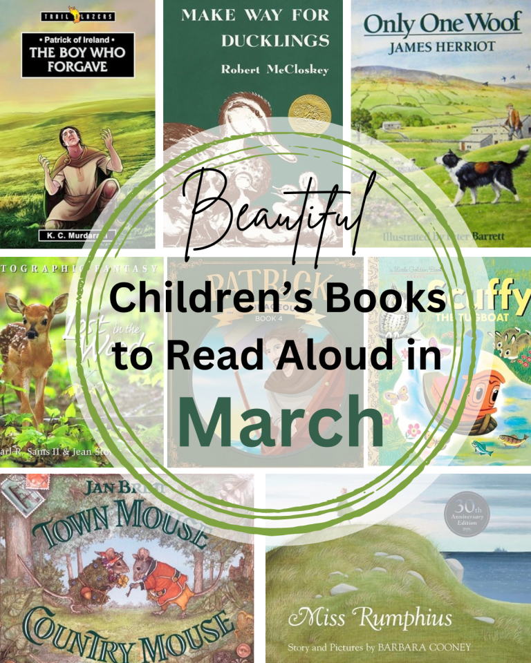 Beautiful Children’s Books to Read Aloud in March